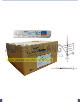 OneMed Syringe 1cc ml With Needle ALKES MALANG